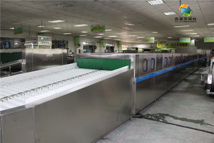 河南濮陽餐具清洗廠全自動洗碗機價格指南 日洗一萬套與水電安裝成本解析